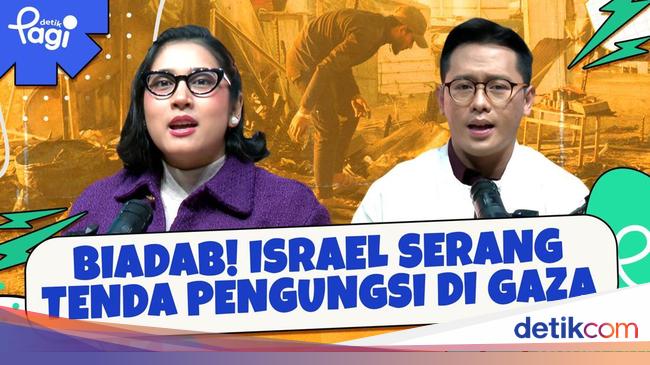 Biadab! Israel Serang Tenda Pengungsi di Gaza