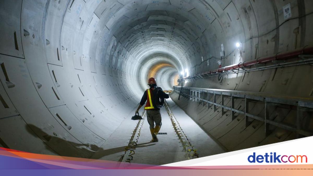 Terowongan MRT Stasiun Harmoni dan Sawah Besar Rampung!