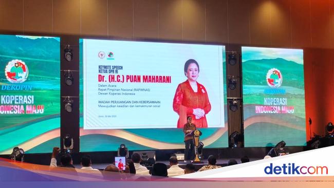 Pesan Puan ke Pengurus Dekopin: Nggak Ada Berantem-berantem