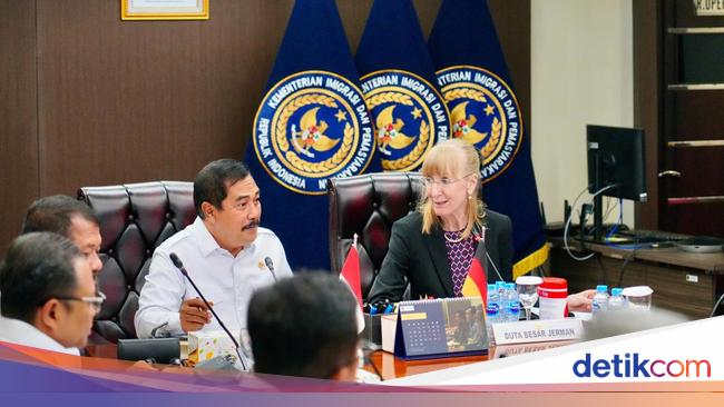 Dubes Jerman Apresiasi Imigrasi RI Saat Audiensi dengan Menteri Imipas