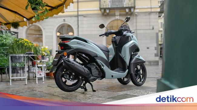 Wujud New Tricity 125 Versi 2025, Yamaha Nmax versi Tiga Roda
