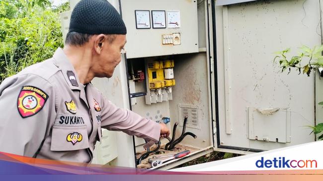 Viral Maling Curi Kabel Bikin Listrik 1 Desa di Bogor Padam, Polisi Cek TKP