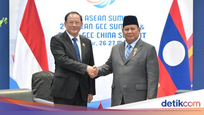Prabowo Ajak PM Laos Kerja Sama Perangi TPPO-Narkoba