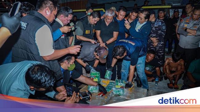 BNN: Penyelundupan 2 Ton Sabu di Kepri Terbesar di Indonesia