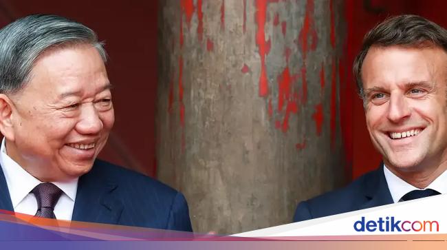 Apa yang Diincar Presiden Macron di Vietnam?