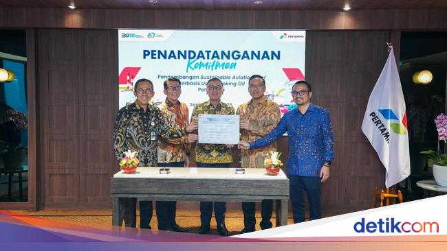 Pertamina Kembangkan Proyek Avtur Berbahan Minyak Jelantah