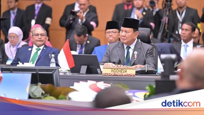 Prabowo Hadiri KTT Ke-16 BIMP-EAGA, Bahas Kerja Sama Kawasan Timur ASEAN