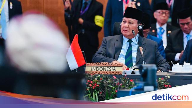 Prabowo di KTT ASEAN-GCC: Kami Siap Kirim Pasukan Perdamaian ke Palestina