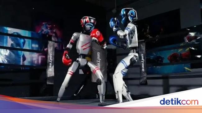 China Cetak Sejarah! Gelar Tinju Robot Humanoid Pertama di Dunia