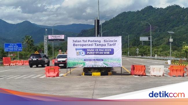 Tol Padang-Sicincin Dibuka Gratis Mulai Hari Ini
