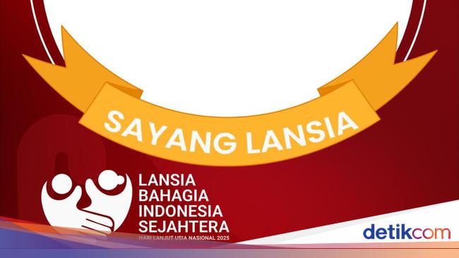 20+ Twibbon dan Ucapan Hari Lansia Nasional 2025, Cocok Dibagikan di Medsos!