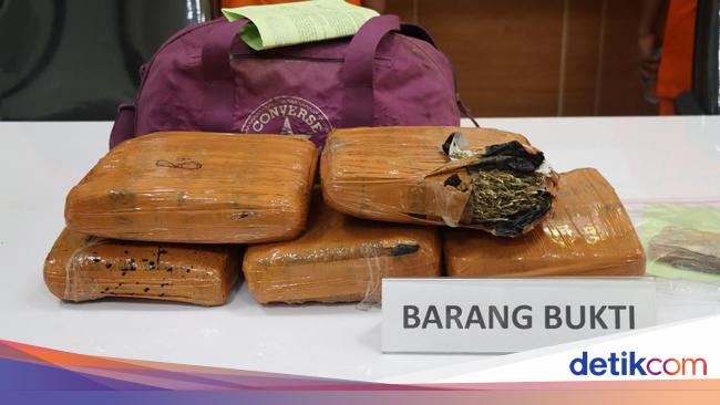 Polisi Bongkar Peredaran Narkoba di Tangerang, 4,8 Kg Ganja Disita