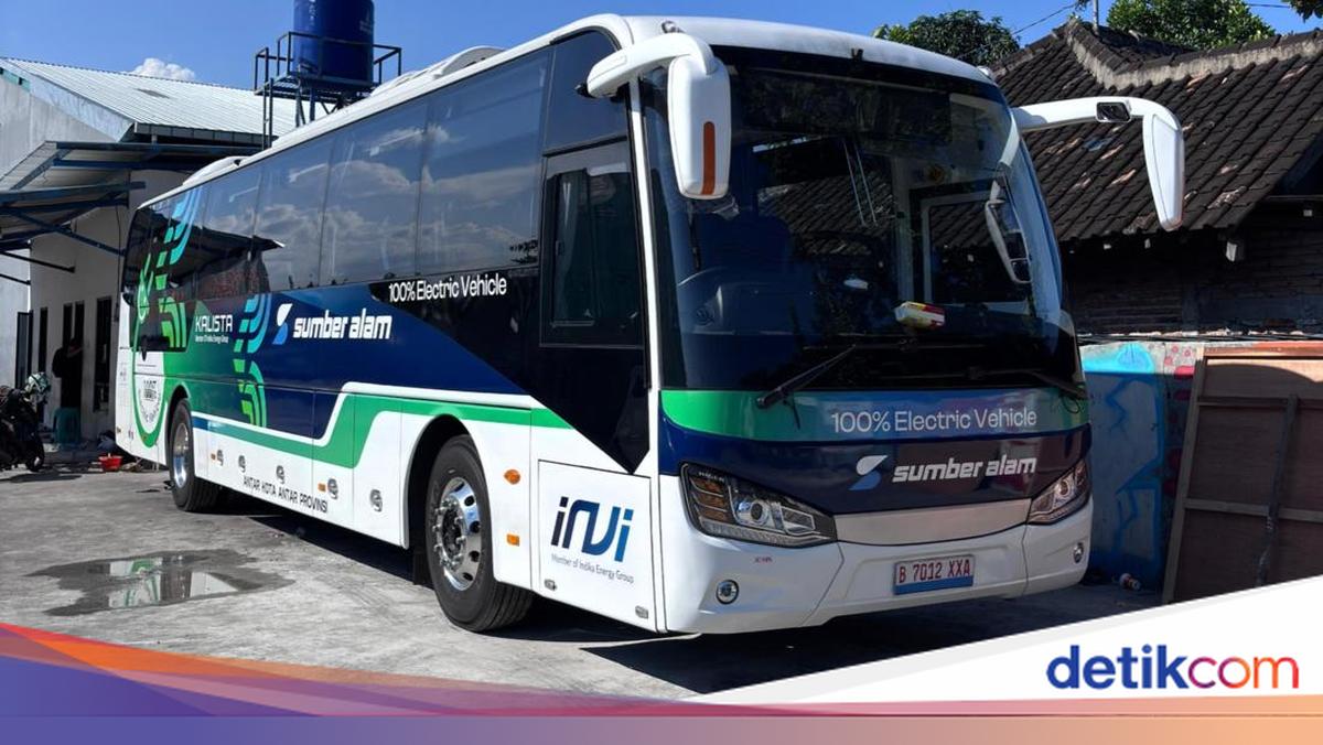 Ini Tantangan Bus AKAP Listrik Sumber Alam Rute Yogya-Bekasi