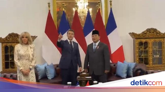 Bertemu Empat Mata, Prabowo dan Macron Bahas Kondisi Ketidakpastian Dunia