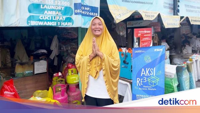 Nasabah PNM Mekaar Sulap 10,5 Ton Pakaian Lama Jadi Sumber Rezeki