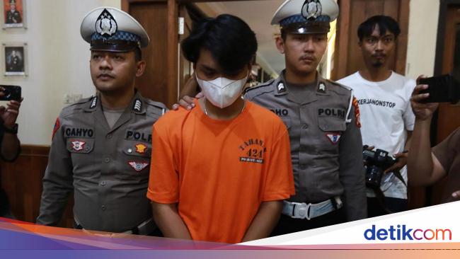Penampakan Christiano Penabrak Argo Mahasiswa UGM, Berbaju Tahanan-Diborgol