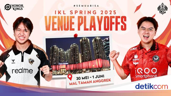 Jadwal Playoff IKL Spring 2025, Mulai 30 Mei 2025