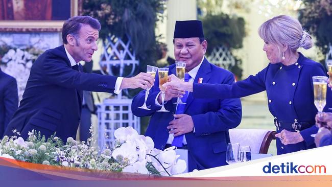 Bukan Alkohol, Ini Sparkling Apple Cider yang Diminum Prabowo dan Macron