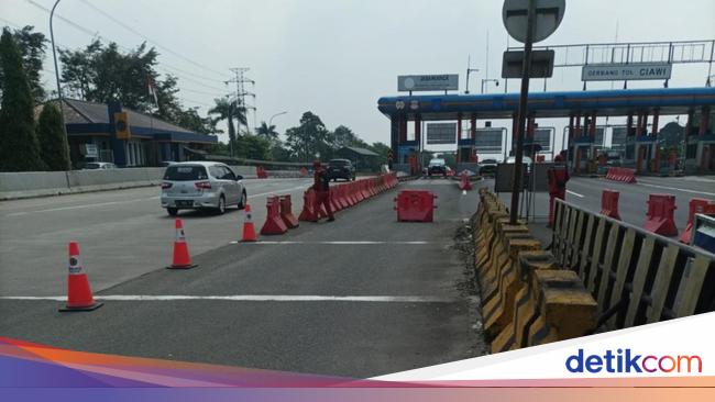 Lalin Normal, Contraflow Km 44-46 Tol Jagorawi Arah Puncak Dihentikan