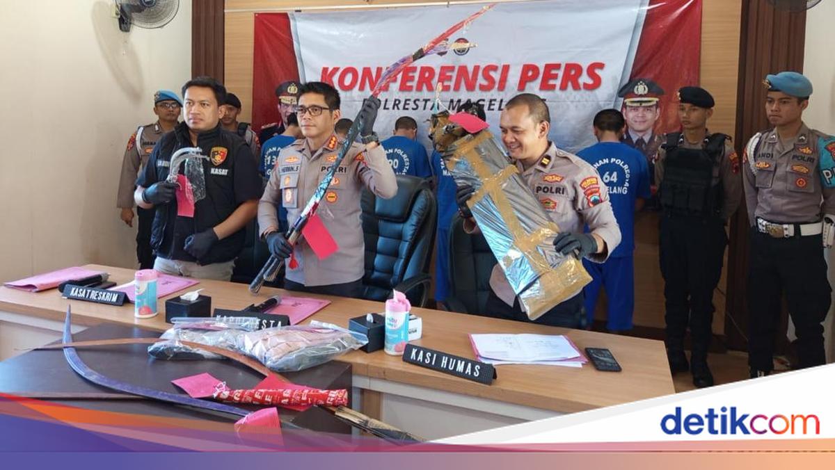 Pelajar Magelang Ditangkap Usai Beli Corbek 1,5 Meter untuk Tawuran