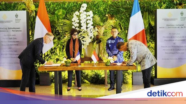 Ini 5 Poin Kerja Sama Indonesia-Prancis di Bidang Kebudayaan