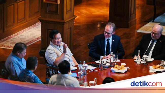 Prabowo Terima Delegasi Inggris di Hambalang, Perluas Kerja Sama Pendidikan