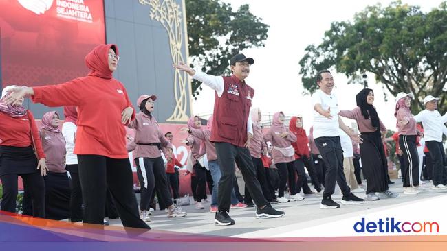 Peringatan HLUN 2025 di Jember, 4.000 Lansia Senam Massal