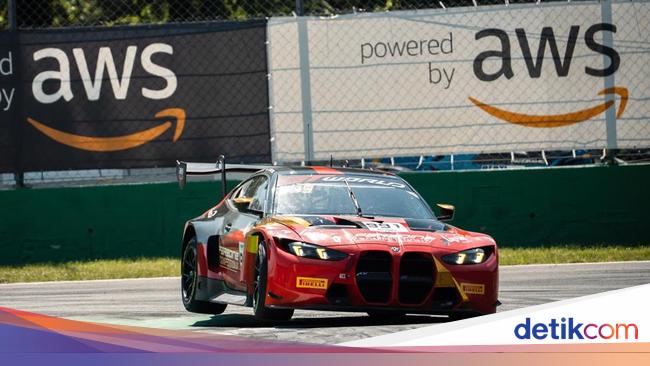 Sean Gelael Turun di GTWCE Imola 2025