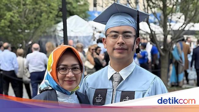 Anak Sulung Airin Raih Gelar MBA di Columbia University