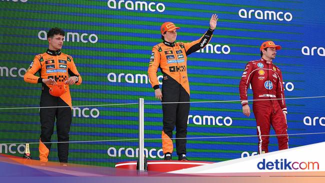 F1 GP Spanyol 2025: Piastri Menang, McLaren Double Podium