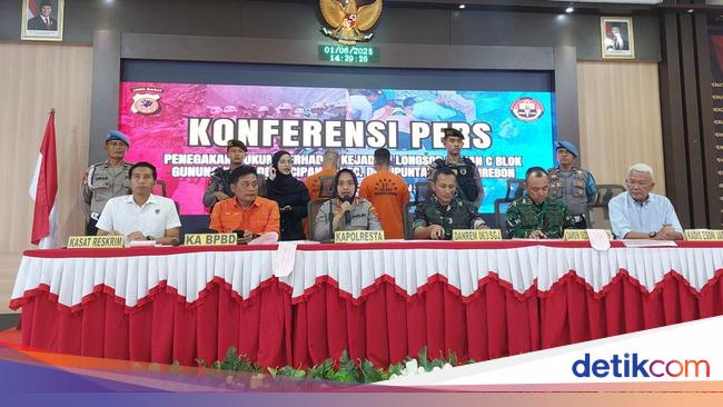 Pemilik Koperasi-Kepala Teknik Jadi Tersangka Longsor Maut Gunung Kuda Cirebon