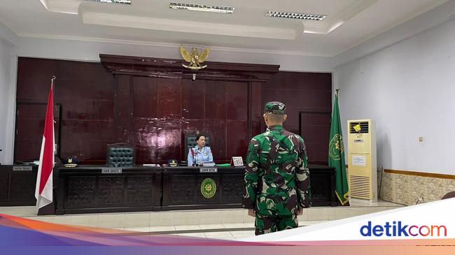 Hakim Ketua Berhalangan, Sidang Tuntutan Oknum TNI AL Jumran Ditunda