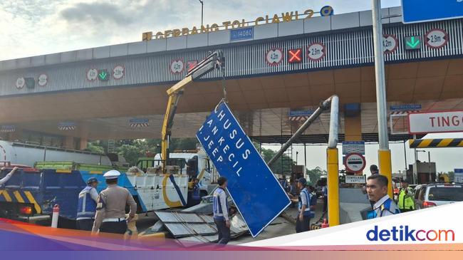 5 Fakta Tabrakan Beruntun Truk hingga Bikin GT Ciawi Porak-poranda
