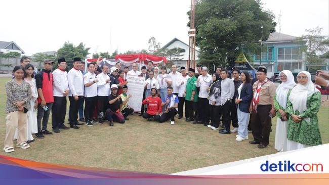 Pelajar-Tokoh Agama di Tangsel Deklarasikan Janji untuk Amalkan Pancasila
