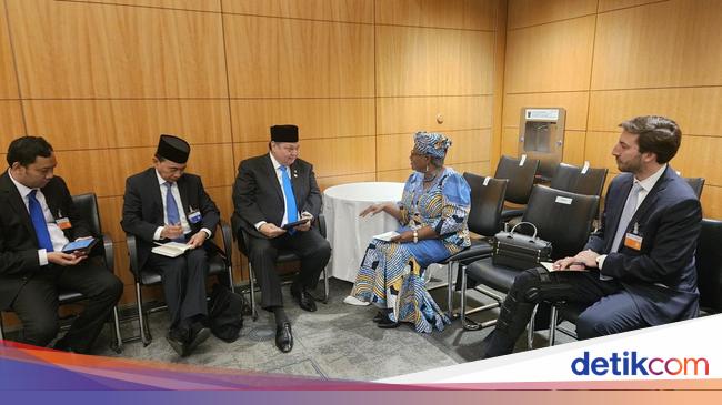 Menko Airlangga Temui Dirjen WTO, Bahas Sistem Perdagangan Multilateral
