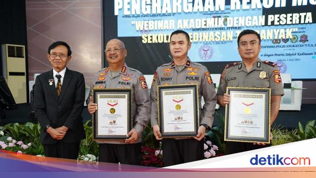 Seminar 'Polisi dan Masyarakat' Sespimma Lemdiklat Polri Angkatan 73 Raih Rekor Muri