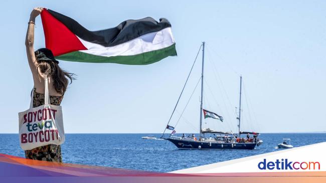 Greta Thunberg Dicegat Israel Saat Berlayar ke Gaza untuk Kirim Bantuan Kemanusiaan