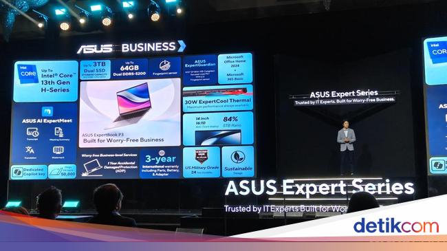 Asus ExpertBook P3: Laptop Bisnis Tangguh Tahan Banting dengan AI
