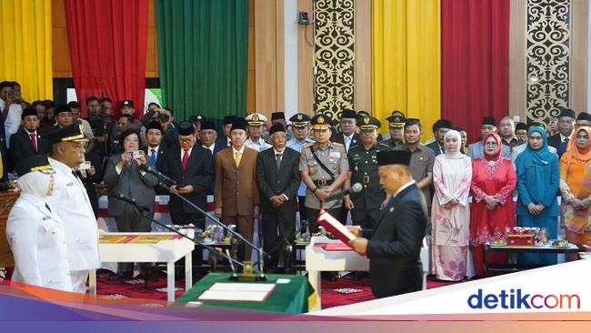 Kapolda Riau Hadiri Pelantikan Bupati dan Wakil Bupati Siak