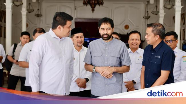 Bareng Masinton, Bobby Temui Mualem Bahas 4 Pulau Aceh yang Kini Masuk Sumut