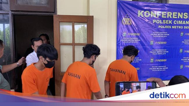 3 Pelaku Begal Bacok Kurir di Depok Ditangkap, Sudah Beraksi di 6 Lokasi