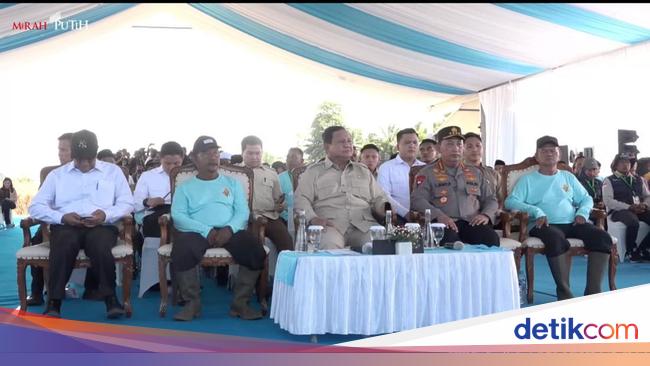 Kapolri Dampingi Presiden di Panen Raya Jagung Kuartal II, Siap Wujudkan Kedaulatan Pangan