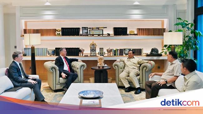 Prabowo Terima Kunjungan Wakil PM Australia di Kertanegara, Ini yang Dibahas