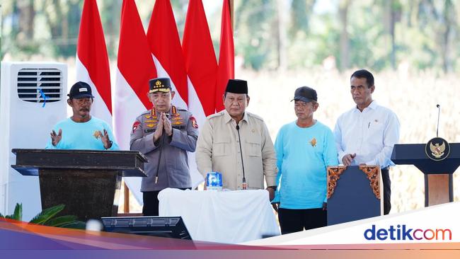 Polri Panen Raya Jagung hingga Bisa Ekspor ke Malaysia Bikin Bahagia Prabowo
