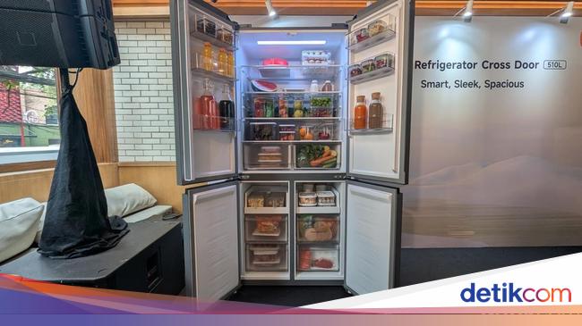 Ini Mijia Refrigerator Cross Door 510L, Kulkas Pertama Xiaomi di RI