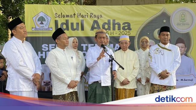 Dasco Bertemu Megawati, Bahlil: Duduk Bersama Ajaran Nabi Ibrahim