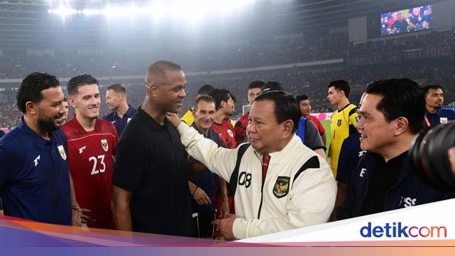 Pesan Prabowo ke Timnas Indonesia Lawan Tim Timur Tengah: Jangan Minder!