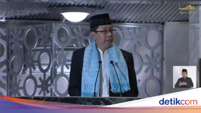 Khatib Salat Id di Istiqlal: MBG Bukan Hanya Program, tapi Nilai Islam