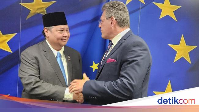 IEU-CEPA Segera Rampung, Airlangga: Kedua Pihak Sepakat Tak Ada Ganjalan