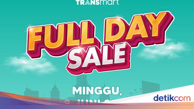 Besok Jangan Lupa Serbu Transmart Full Day Sale! Pesta Diskon 50% + 20%
